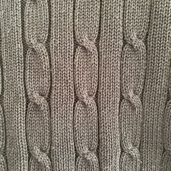 Ralph Lauren Navy boat neck 3/4 sleeve sweater - Picture 2 of 2